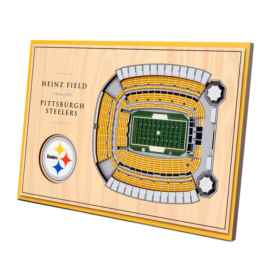 Pittsburgh Steelers Heinz Field Lighted Stadium End Table